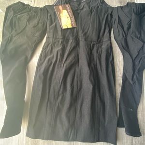 Naked wardrobe. Off the shoulder mini dress